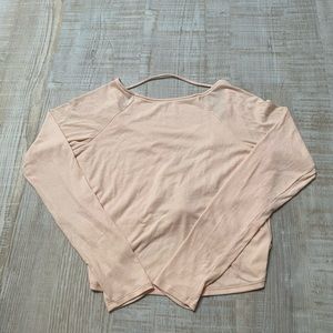 Joylab Knot Back Workout Top